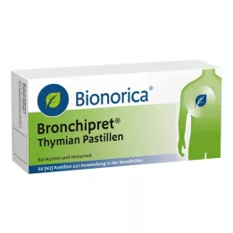 BRONCHIPRET Timjamipastillit, 50 kpl