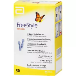 FREESTYLE Lansetit, 50 kpl