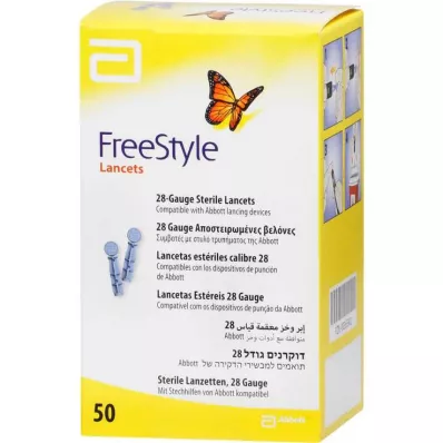 FREESTYLE Lansetit, 50 kpl FREESTYLE Lansetit, 50 kpl