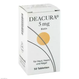 DEACURA 5 mg tabletit, 50 kpl