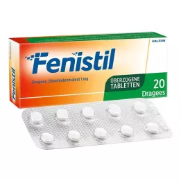FENISTIL Dragees, 20 kpl