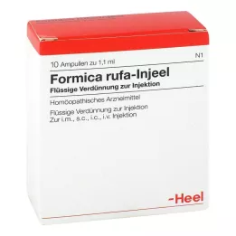 FORMICA RUFA INJEEL Ampoules, 10 kpl