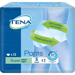 TENA PANTS Super S 65-85 cm Confiofit-kertakäyttöiset housut, 12 kpl