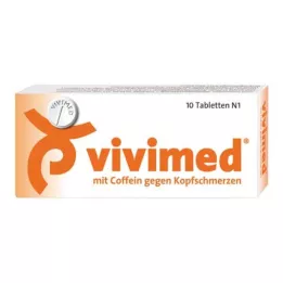 VIVIMED kofeiinilla päänsärkylääkkeitä vastaan, 10 kpl