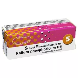 SCHUCKMINERAL Globuli 5 Kaliumfosforicum D6, 7,5 g