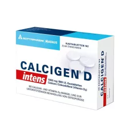 CALCIGEN D intens 1000 mg/880 I.E. purutabletit, 120 kpl