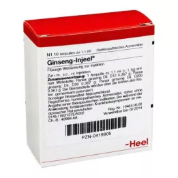 GINSENG INJEEL Ampoules, 10 kpl