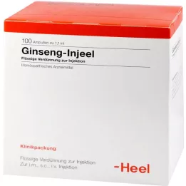 GINSENG INJEEL Ampoules, 100 kpl