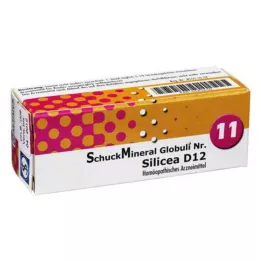 SCHUCKMINERAL GLOBULI 11 SILICEA D12, 7,5 g