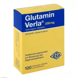 GLUTAMIN VERLA päällystetyt tabletit, 100 kpl