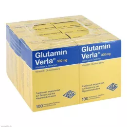 GLUTAMIN VERLA päällystetyt tabletit, 1000 kpl