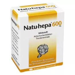 NATU HEPA 600 mg peitetty tabletti, 50 tuntia
