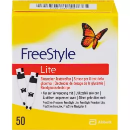 FREESTYLE Lite testiliuskat ilman koodausta, 50 kpl