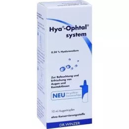 HYA-OPHTAL Järjestelmä silmätipat, 10 ml