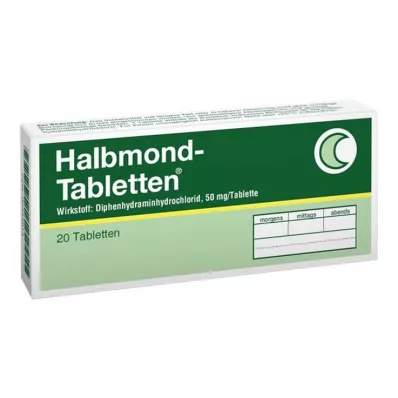 HALBMOND tabletit, 20 tuntia