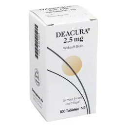 DEACURA 2,5 mg tabletit, 100 kpl