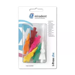 Miradent I-Prox CHX InterDental Brushes Kaikki värit &amp; kpl &amp; Rken, 6 kpl