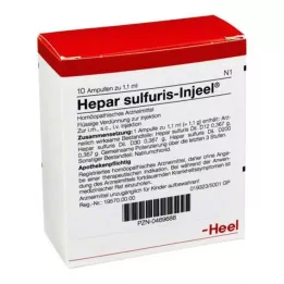 HEPAR SULFURIS INJEEL Ampoules, 10 kpl