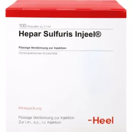 Hepar Sulf Inj, 100 kpl