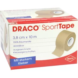 DracotapeVerband Extra Strong 3.8 CMX10 M Skin värit, 1 kpl