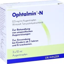 OPHTALMIN-n silmätipat, 3x10 ml