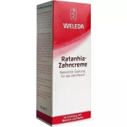 WELEDA Ratanhia -hammastahna, 75 ml