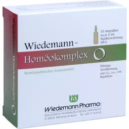 WIEDEMANN homeoo -kompleksi O ampuulit, 10x2 ml