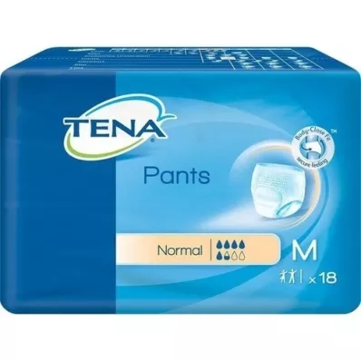 TENA PANTS Normaalit M kertakäyttöiset housut, 18 kpl