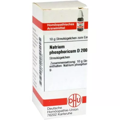 NATRIUM PHOSPHORICUM D 200 Globuli, 10 g