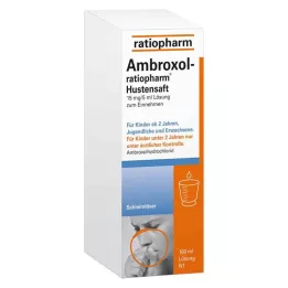 AMBROXOL-ratiopharm yskänsiirappi, 100 ml