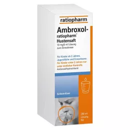 AMBROXOL-ratiopharm yskänsiirappi, 250 ml