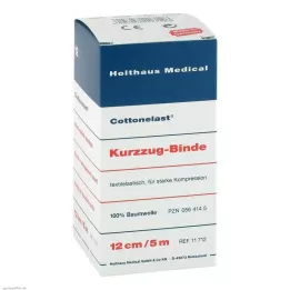 KURZZUGBINDE Cottonelast 12 cm x 5 m, 1 kpl