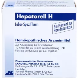 HEPATORELL H AMPOULES, 10x2 ml
