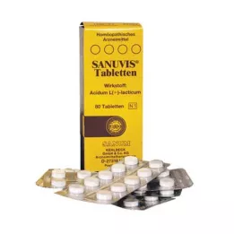 SANUVIS Tabletit, 80 kpl
