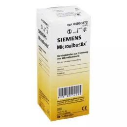 MICROALBUSTIX Virtsan testiliuskat visuaalisesti arvioitavissa, 25 kpl