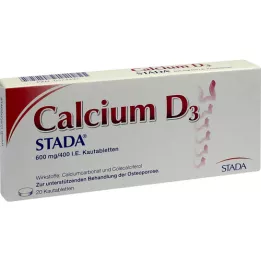 Kalsium D3 Stada, 20 kpl