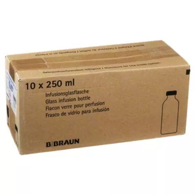 KOCHSALZLÖSUNG 0,9 % lasipullo, 10X250 ml