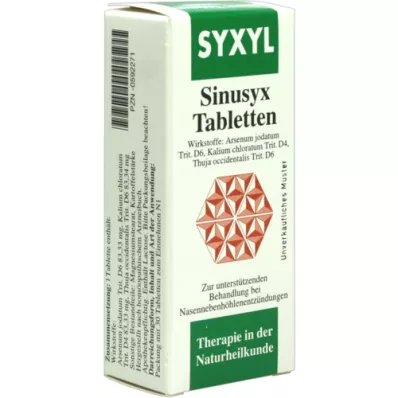 Sinusyx Sysyl Tabletit, 30 kpl Sinusyx Sysyl Tabletit, 30 kpl