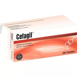 CEFAGIL tabletit, 200 kpl