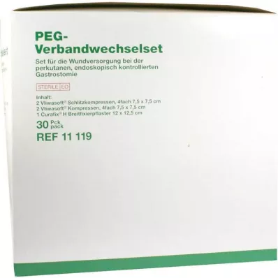 PEG Sidoksenvaihtosetti, 30 kpl PEG Sidoksenvaihtosetti, 30 kpl