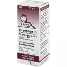 BROMHEXIN Krewew Meuselb.dropfel 12 mg/ml, 50 ml