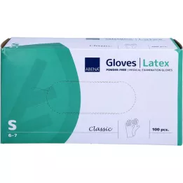 HANDSCHUHE Lateksi puristamaton pieni 4387, 100 kpl