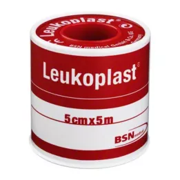 LEUKOPLAST 5 cm x 5 m, 1 kpl