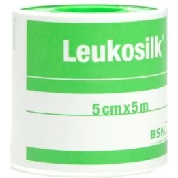 LEUKOSILK 5 cmx5 m, 1 kpl