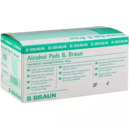 ALCOHOL PADS B.Braun Wabper, 100 kpl