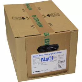 NATRIUMCHLORID 0,9% Braun Ecobag Infusionslsg., 10x1000 ml