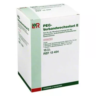 PEG Sidoksenvaihtosetti E, 15 kpl PEG Sidoksenvaihtosetti E, 15 kpl