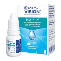 HYLO-VISION HD Plus silmätipat, 2X15 ml