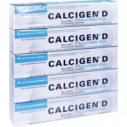 CALCIGEN D 600 mg/400, eli hyppääjätabletit, 100 kpl