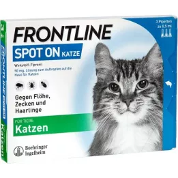 Frontline Paikan päällä kissoja, 3 kpl